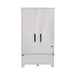 Liberty Modern Farmhouse Armoire in White - Furniture Max (Falls Church,VA) *