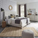 Liberty Modern Farmhouse Queen Platform Bed in White - Furniture Max (Falls Church,VA) *
