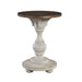 Liberty Morgan Creek Chair Side Table in Antique White - Furniture Max (Falls Church,VA) *