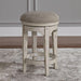 Liberty Morgan Creek Console Swivel Stool in Antique White - Furniture Max (Falls Church,VA) *