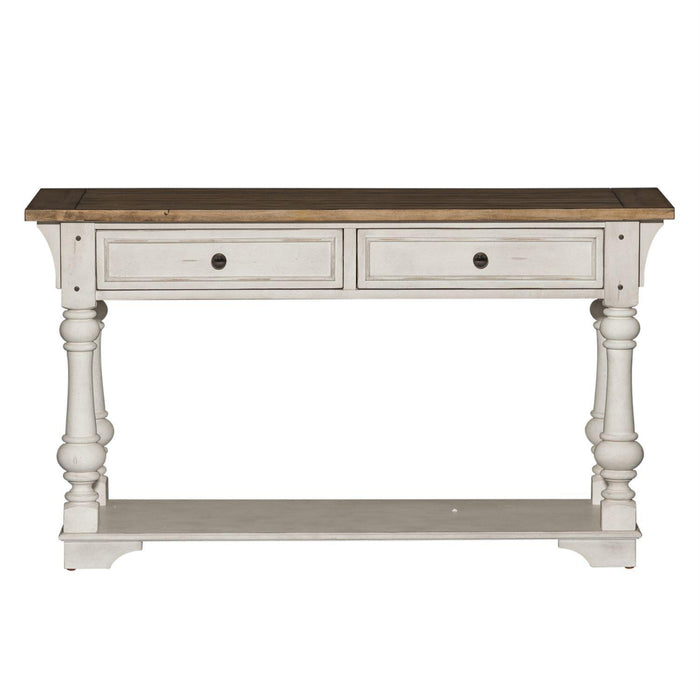 Liberty Morgan Creek Sofa Table in Antique White - Furniture Max (Falls Church,VA) *