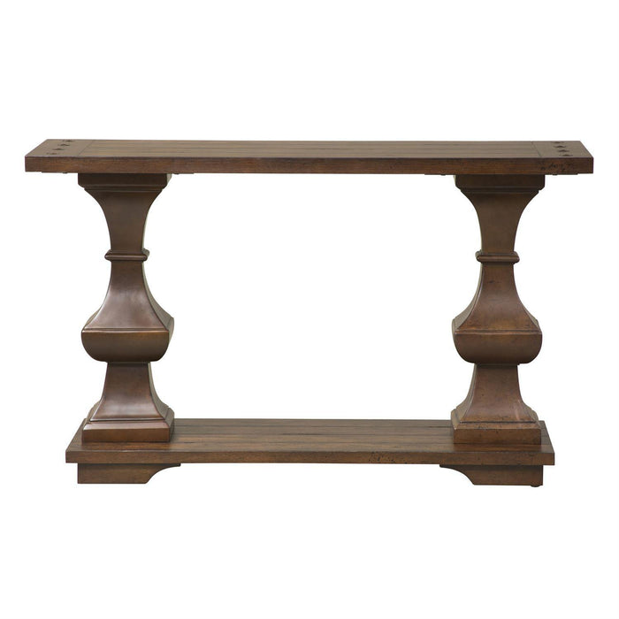 Liberty Sedona Sofa Table in Kona Brown - Furniture Max (Falls Church,VA) *