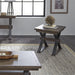Liberty Sonoma Road End Table in Weathered Beaten Bark - Furniture Max (Falls Church,VA) *
