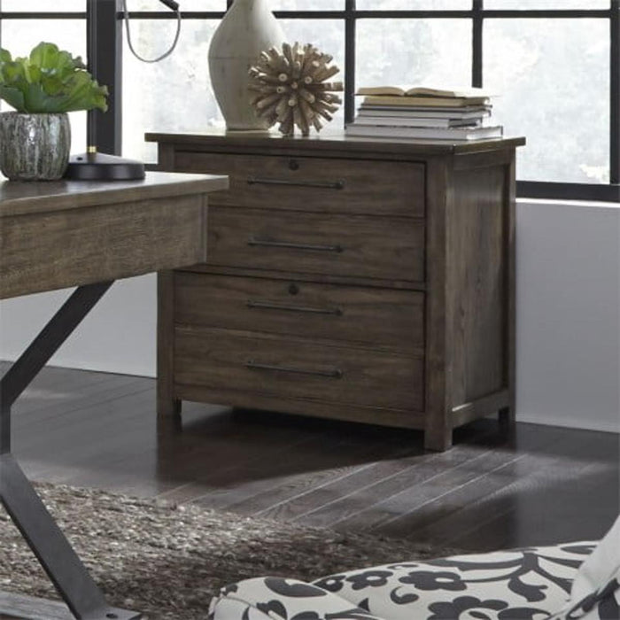 Liberty Sonoma Road Lateral File in Weather Beaten Bark - Furniture Max (Falls Church,VA) *