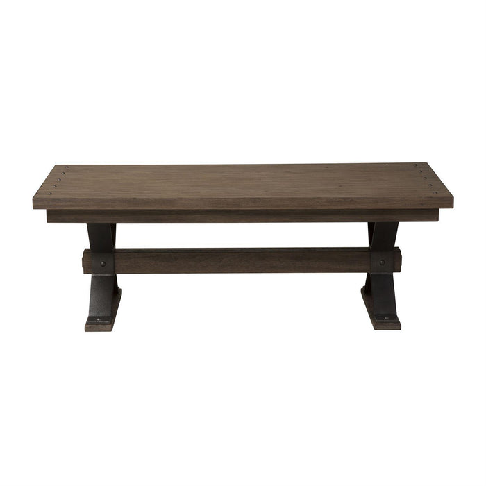 Liberty Sonoma Road Rectangular Cocktail Table in Weathered Beaten Bark