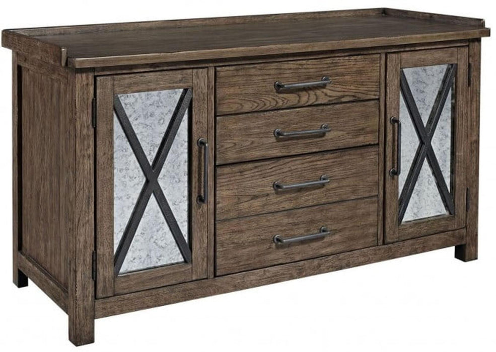 Liberty Sonoma Road Small Credenza in Weather Beaten Bark