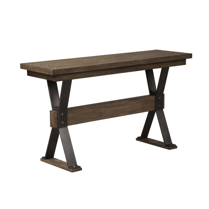 Liberty Sonoma Road Sofa Table in Weathered Beaten Bark - Furniture Max (Falls Church,VA) *