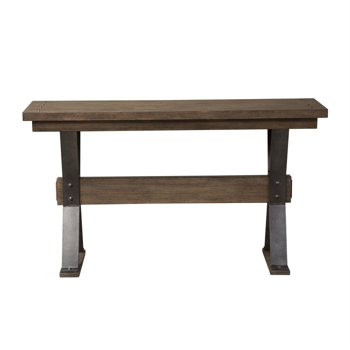 Liberty Sonoma Road Sofa Table in Weathered Beaten Bark - Furniture Max (Falls Church,VA) *