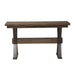 Liberty Sonoma Road Sofa Table in Weathered Beaten Bark - Furniture Max (Falls Church,VA) *