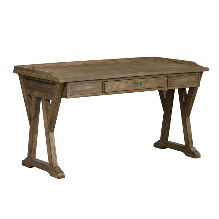 Liberty Stone Brook Lift Top Writing Desk in Rustic Saddle