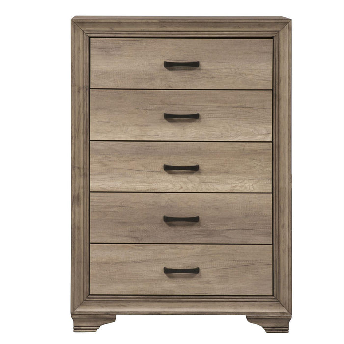 Liberty Sun Valley 5-Drawer Chest in Sandstone - Furniture Max (Falls Church,VA) *