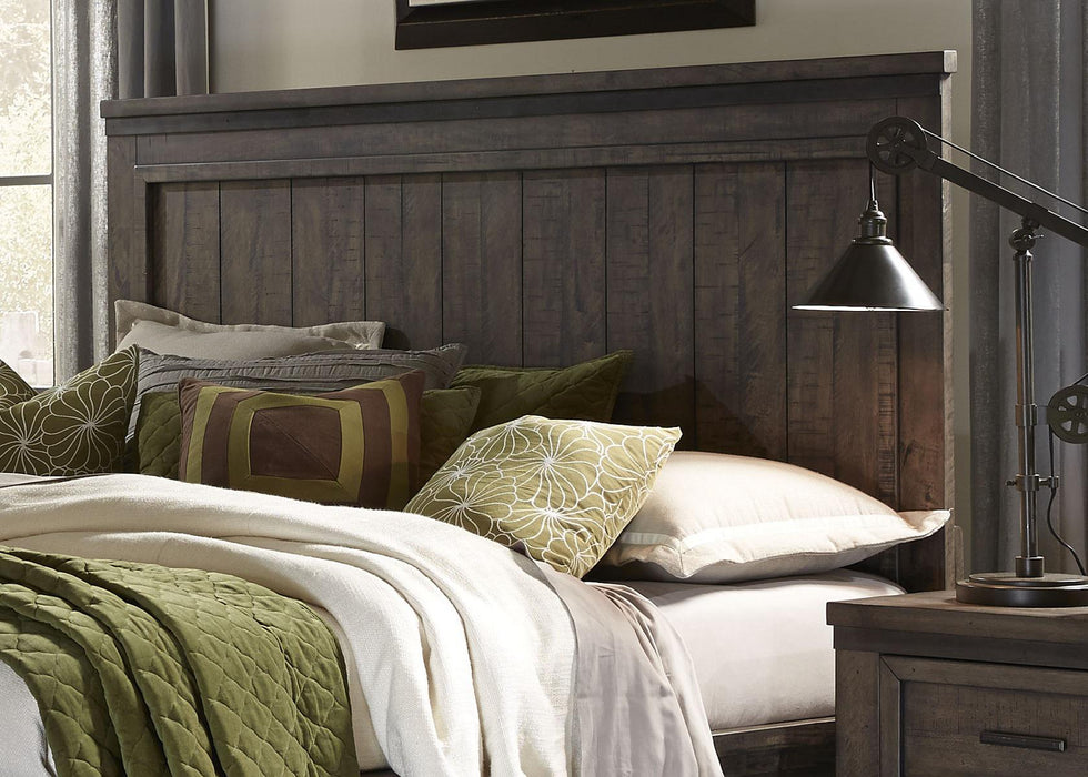 Liberty Thornwood Hills King Panel Bed in Rock Beaten Gray 759-BR-KPB - Furniture Max (Falls Church,VA) *