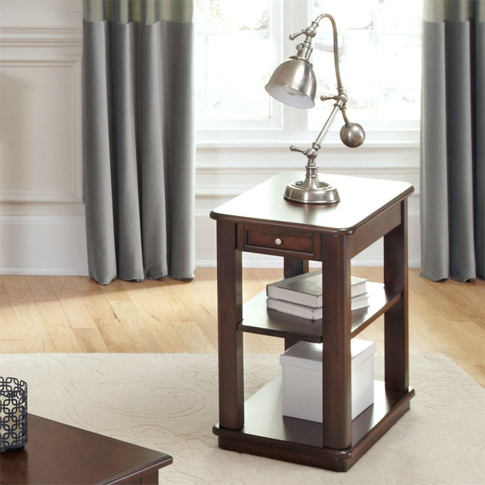Liberty Wallace Chair Side Table in Dark Toffee - Furniture Max (Falls Church,VA) *
