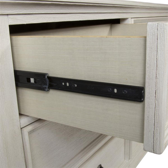 Liberty Furniture Bayside Drawer Nightstand  in Antique White - Furniture Max (Falls Church,VA) *
