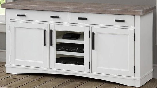 Parker House Americana Modern 63 in.TV Console in Cotton - Furniture Max (Falls Church,VA) *