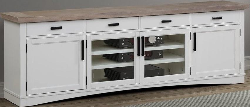 Parker House Americana Modern 92 in.TV Console in Cotton - Furniture Max (Falls Church,VA) *
