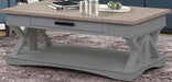 Parker House Americana Modern Cocktail Table in Dove - Furniture Max (Falls Church,VA) *