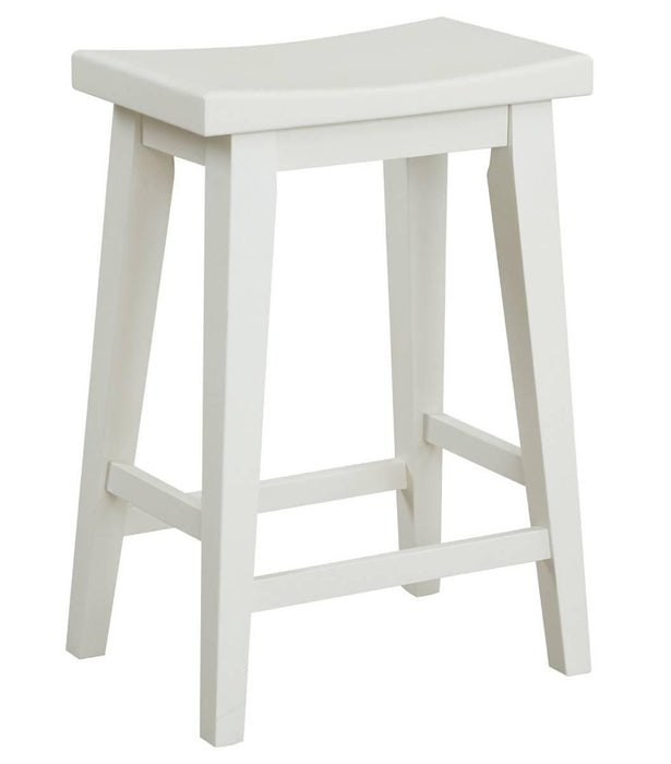 Parker House Americana Modern Everywhere Console with 3 Stools in Cotton