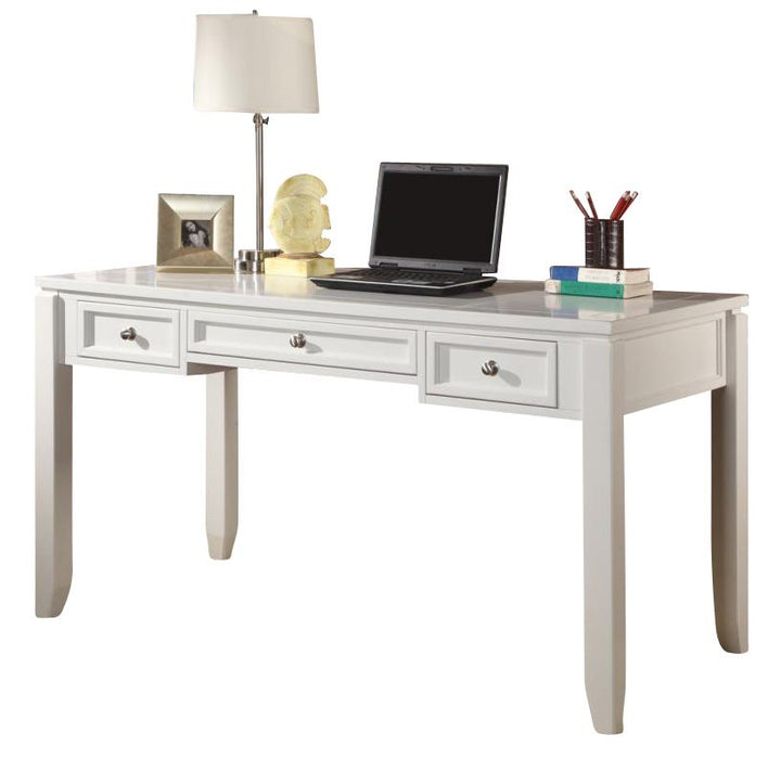 Parker House Boca 57" Writing Desk in Cottage White - Furniture Max (Falls Church,VA) *