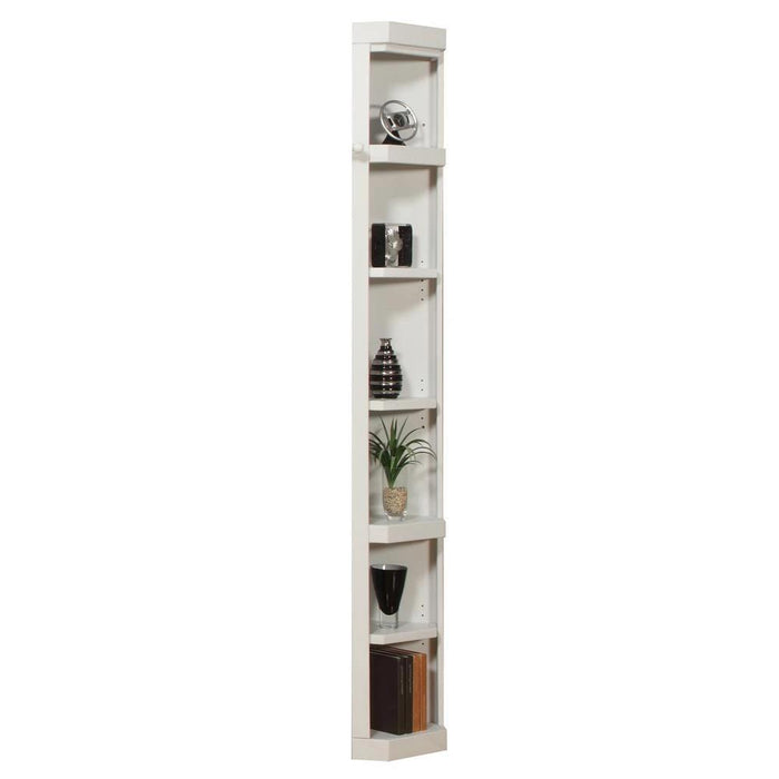 Parker House 5-Piece Boca Corner Bookcase Wall in Cottage White - Furniture Max (Falls Church,VA) *