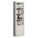 Parker House Boca 12-Piece Library Full Wall w/ Ladder in Cottage White - Furniture Max (Falls Church,VA) *
