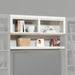 Parker House Boca 12-Piece Library Full Wall w/ Ladder in Cottage White - Furniture Max (Falls Church,VA) *