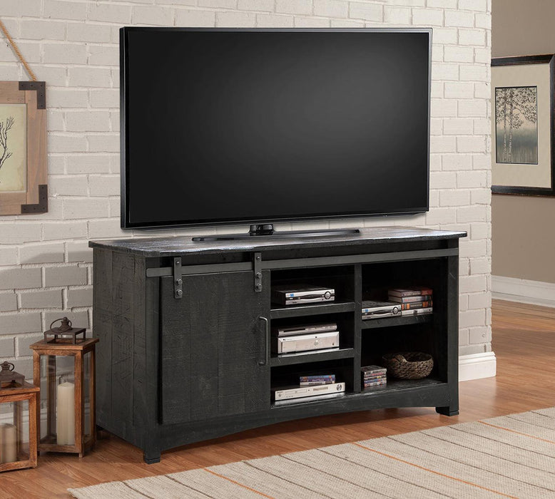 Parker House Durango 63 in. Console with Sliding Door in Rustic Dark Pine - Furniture Max (Falls Church,VA) *