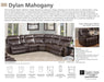 Parker House Dylan Power Recliner in Mahogany - Furniture Max (Falls Church,VA) *