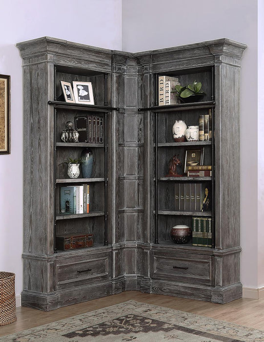 Parker House Gramercy Park 2pc Museum Bookcase in Vintage Burnished Smoke-2