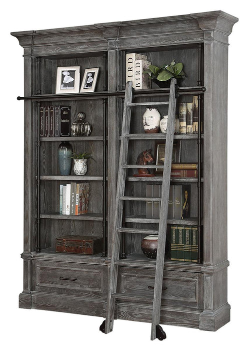 Parker House Gramercy Park 2pc Museum Bookcase in Vintage Burnished Smoke-2