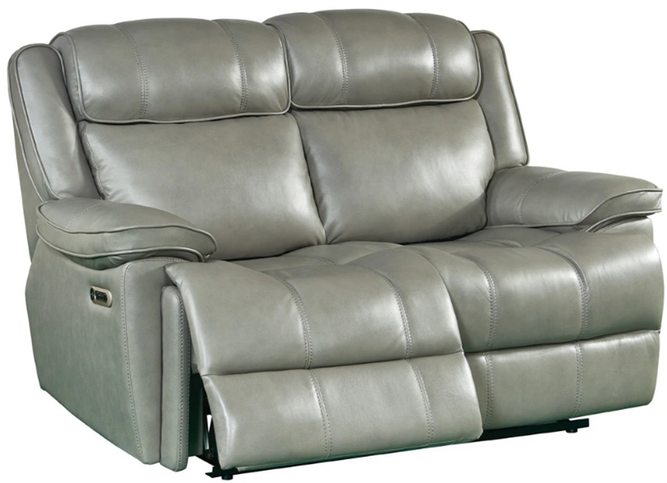 Parker House Furniture Eclipse Power Loveseat in Florence Heron