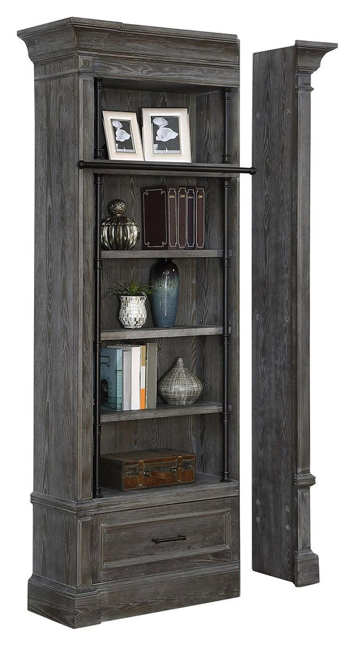 Parker House Gramercy Park Museum Bookcase in Vintage Burnished Smoke - Furniture Max (Falls Church,VA) *