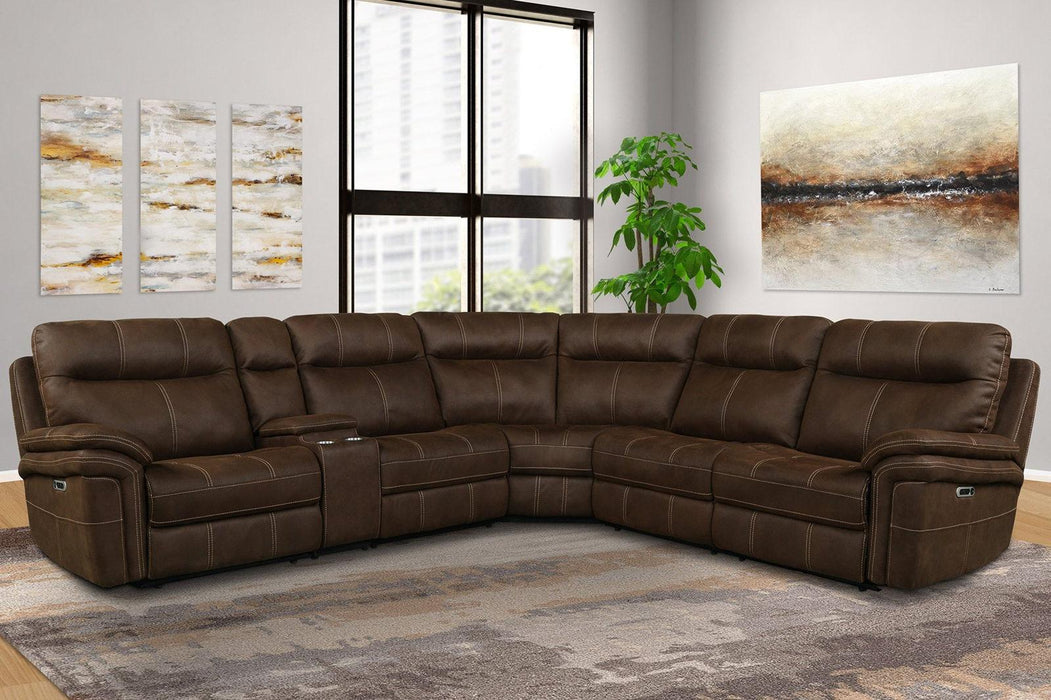 Parker House Mason Power Right Arm Facing Recliner in Dark Kahlua - Furniture Max (Falls Church,VA) *