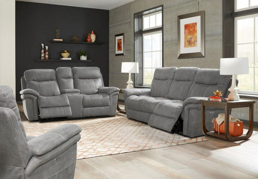 Parker House Mason Sofa Dual Reclining Power with USB Charging Port and Power Headrest in Carbon - Furniture Max (Falls Church,VA) *