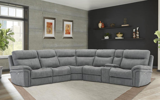 Parker House Mason RAF Chair Recliner Power with USB and Power Headrest in Carbon - Furniture Max (Falls Church,VA) *