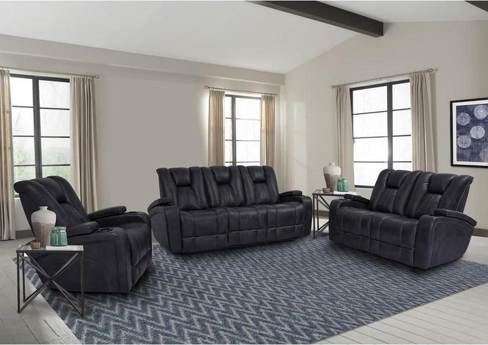Parker House Optimus Power Loveseat in Midnight - Furniture Max (Falls Church,VA) *