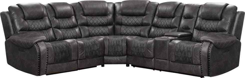 Parker House Outlaw Power Right Arm Facing Recliner in Stallion - Furniture Max (Falls Church,VA) *