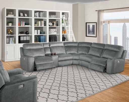 Parker House Parthenon Armless Chair in Titanium - Furniture Max (Falls Church,VA) *