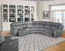 Parker House Parthenon Armless Recliner in Titanium - Furniture Max (Falls Church,VA) *