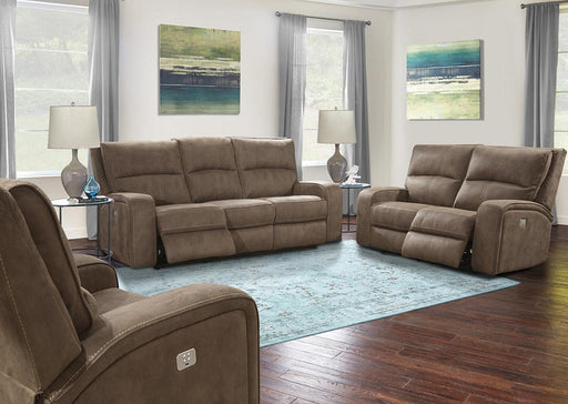 Parker House Polaris Sofa Dual Reclining Power with USB Charging Port and Power Headrest in Kahlua - Furniture Max (Falls Church,VA) *