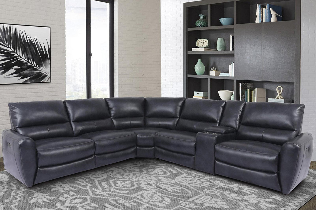 Parker House Samson Corner Wedge in Banner Navy - Furniture Max (Falls Church,VA) *