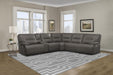 Parker House Spartacus Storage Console with USB Pop UP in Haze - Furniture Max (Falls Church,VA) *
