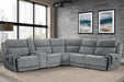 Parker House Spencer Entertainment Console in Tide Graphite - Furniture Max (Falls Church,VA) *