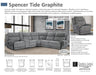 Parker House Spencer Entertainment Console in Tide Graphite - Furniture Max (Falls Church,VA) *