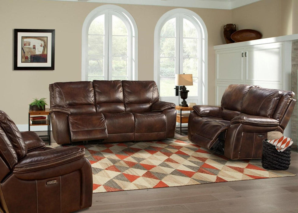 Parker House Vail Recliner Dual PWR Reclining w/USB & PWR Headrest in Burnt Sienna