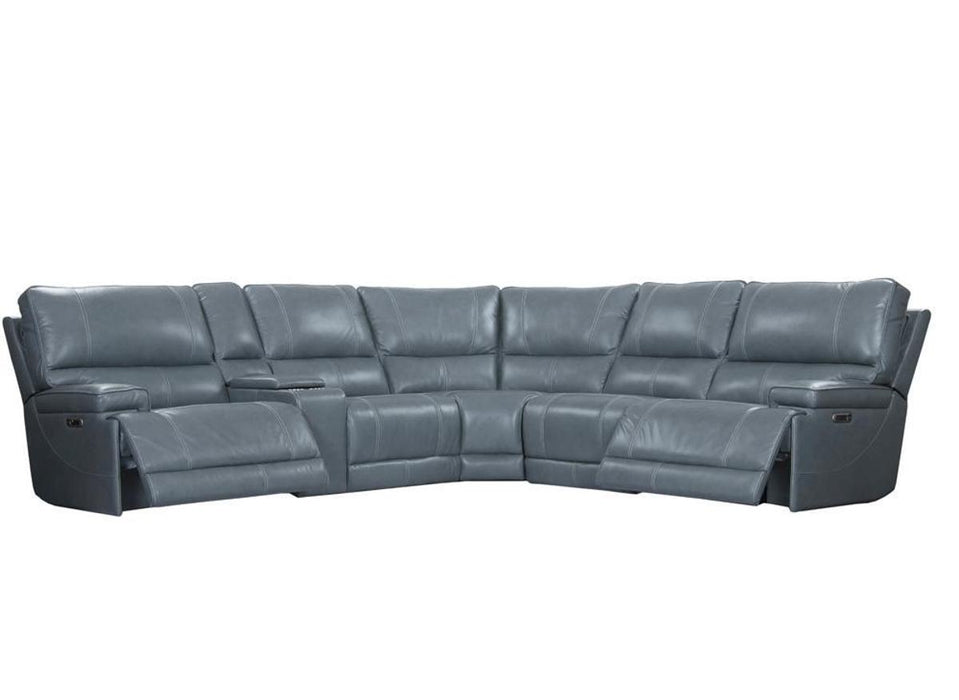 Parker House Whitman Power Cordless Right Arm Facing Recliner in Verona Azure - Furniture Max (Falls Church,VA) *