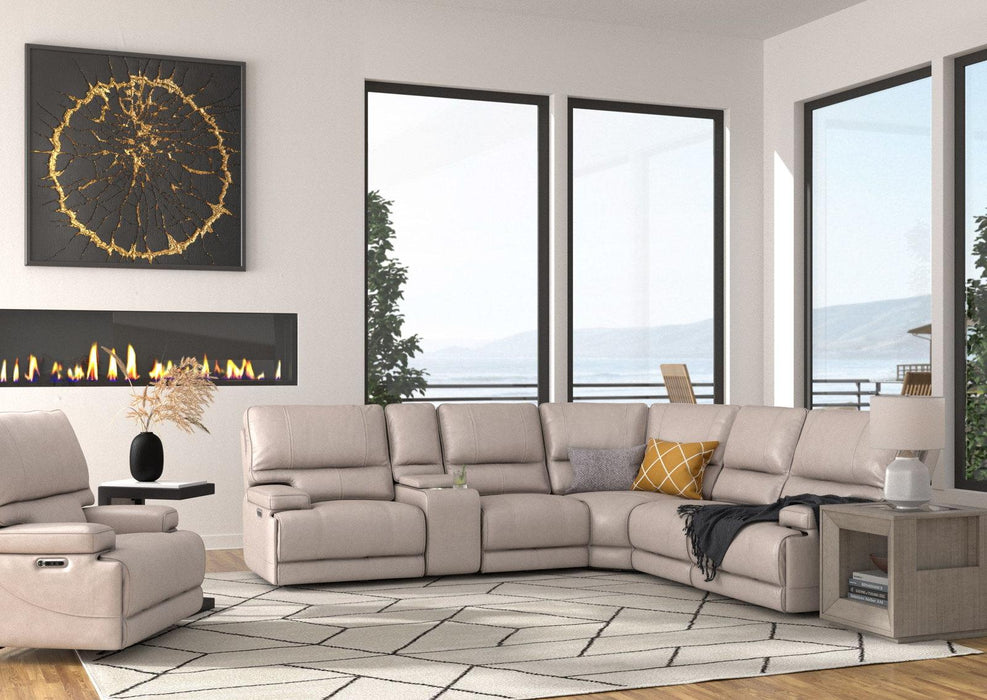 Parker House Whitman Power Cordless Armless Recliner in Verona Linen - Furniture Max (Falls Church,VA) *