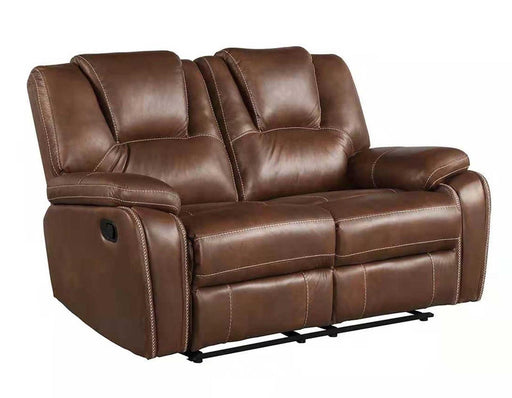 Steve Silver Katrine Manual Reclining Loveseat in Chestnut Brown - Furniture Max (Falls Church,VA) *