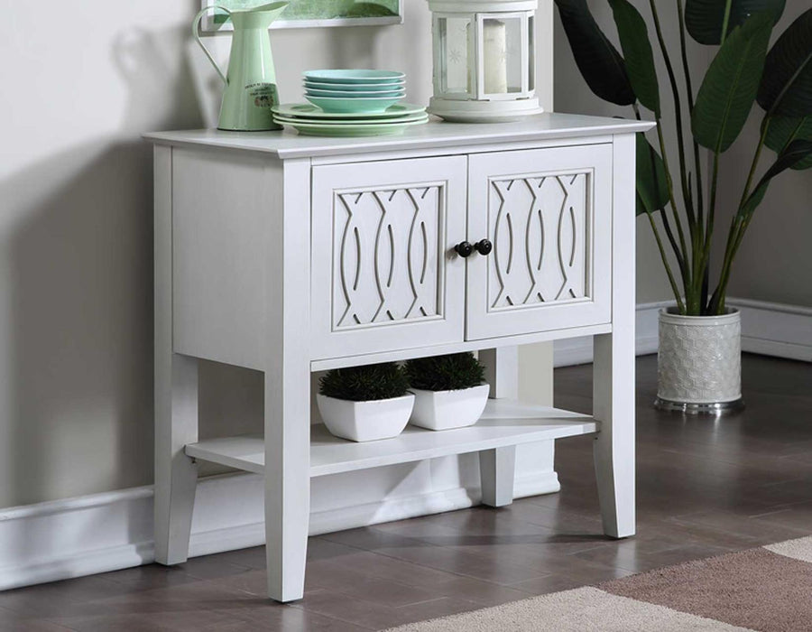 Steve Silver Naples Server in Antiqued White - Furniture Max (Falls Church,VA) *