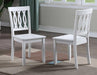 Steve Silver Naples Side Chair in Antiqued White (Set of 2) - Furniture Max (Falls Church,VA) *